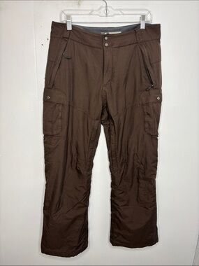 Vintage Nike Pants Womens Medium FitStorm ACG Outer Layer Chocolate Nylon Cargo
